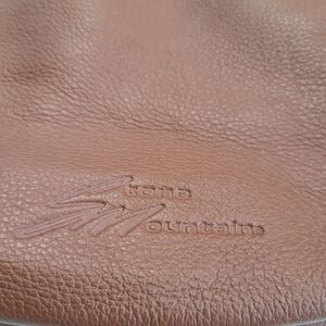 Stone Mountain Brown Leather Shoulder Bag